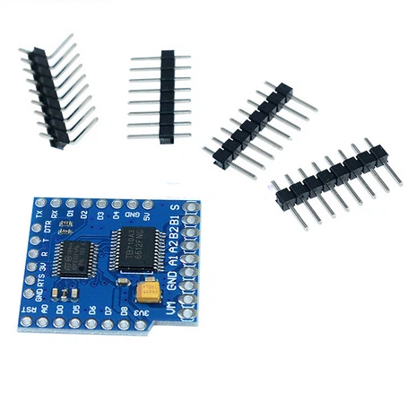 Motor Driver schild voor WeMos D1 I2C Mini TB6612FNG met seriële Po